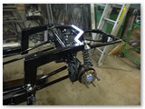 VW powdercoated frame