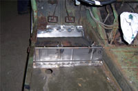 Custom floors in a WWII jeep